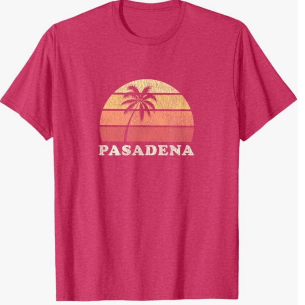 PASADENA CA Vintage 70's throwback t-shirt